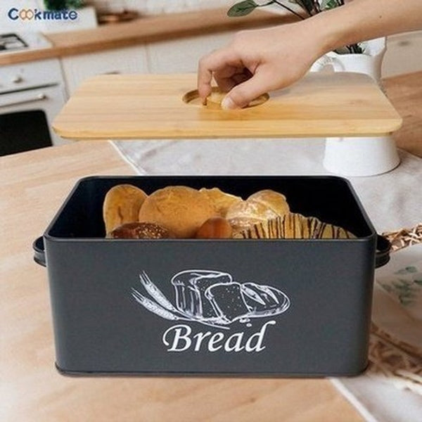 Metal Bread Box