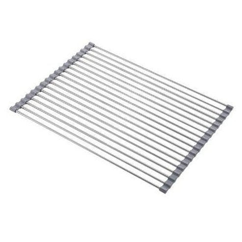 Foldable Stainless-Steel Roll Up Dish Drain Board