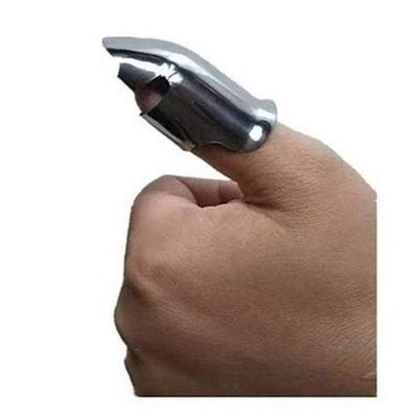 Stainless-Steel Vegetable Cutter Thumb Thimble