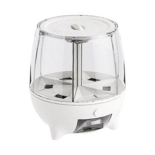 360° Swivel Sealed Rice Storage Dispenser Bucket. Large Capacity Cereal Grain Rice Storage Container. Sealed Cereal Dispenser. Type: Food Storage Containers.