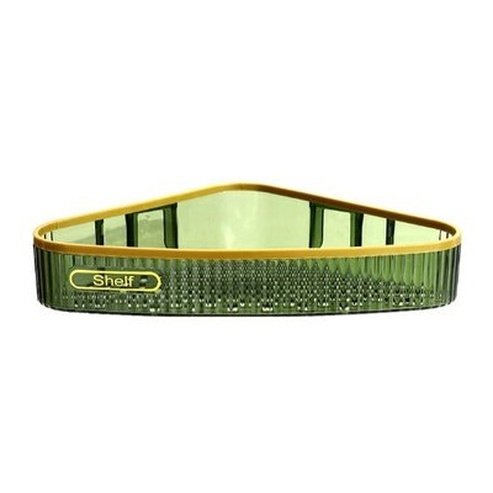 Acrylic Bathroom Corner Shelf, Wall-Mounted Storage Rack for Toilet Shower Room Washroom Sink, Space Saving Organizer