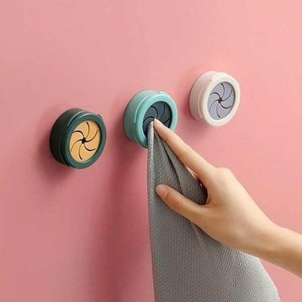 Nail-Free Towel Storage Hook