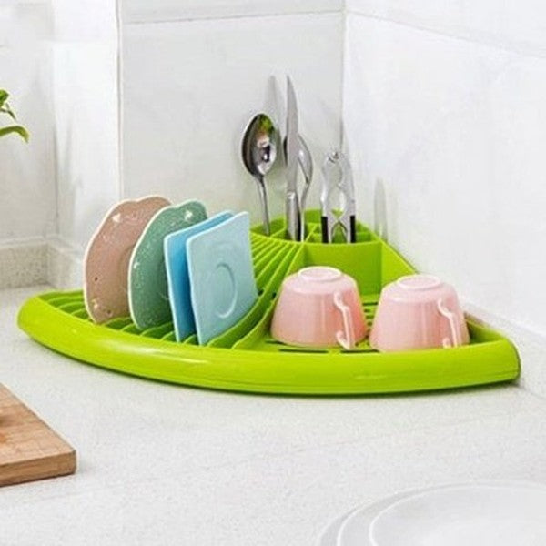 Corner Dish Drying Rack