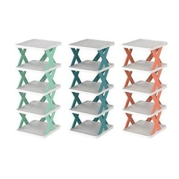 Simple Combination Vertical Shoe Rack Organizer