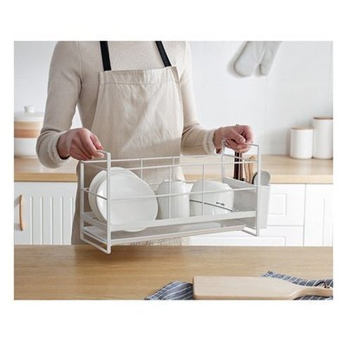 Reliable and durable kitchen tool for quick cleanups that won't take up a lot of counter space. Kitchen Tools & Utensils. Type: Dish Racks & Drain Boards.