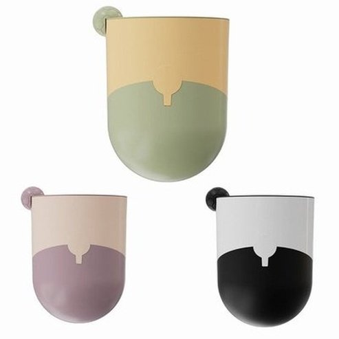 Multipurpose Tilting Waste Bin With Bag Attachment. Round multi-purpose waste bin with lid for the home. Household Cleaning. Type: Trash Cans & Wastebaskets.