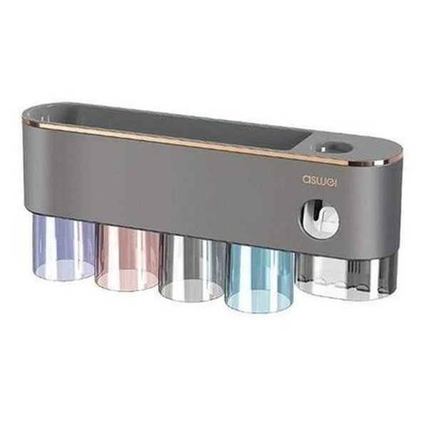 Wall-Mounted Magnetic Suction Cup Toothpaste Dispenser