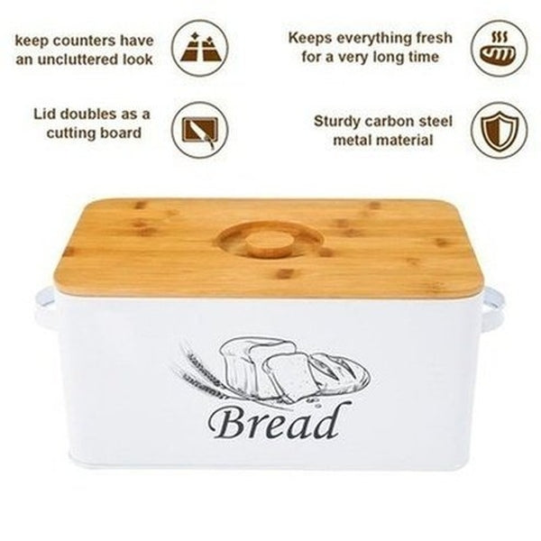 Metal Bread Box