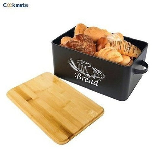 Metal Bread Box