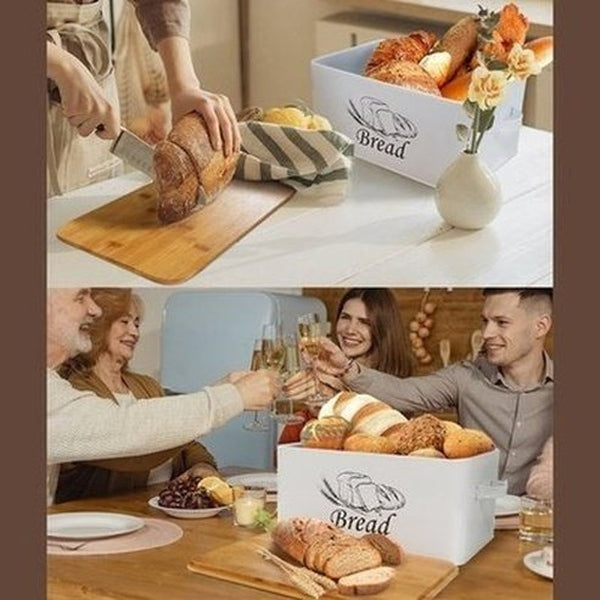 Metal Bread Box