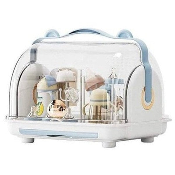 Dustproof Cleaning Drainer Nursing Bottle Storage Box