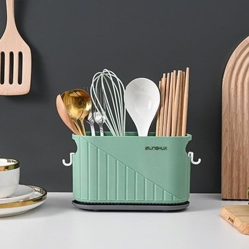 Multifunctional Kitchen Utensil Storage Holder Box