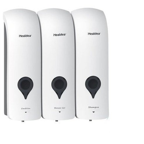 Shampoo soap dispenser Wall-mounted Manual Hand Soap Dispenser Pump Shampoo Lotion Shower Gel Container. Bathroom Accessories. Soap and Lotion Dispensers