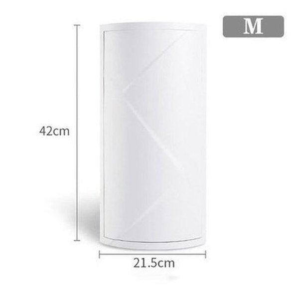 2 Layer Shower Corner Shampoo Shelf Storage 360 Rotating Wall-Mounted Shelf Shampoo Cosmetics Household Bathroom. Product Type: Bathroom Accessory Mounts.