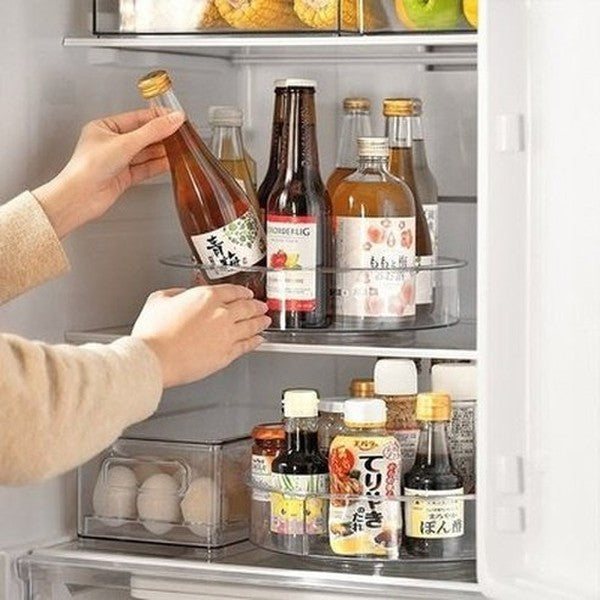 Rotating Kitchen Seasoning Rack Corner Seasoning Oil Salt Vinegar Round Multifunctional Storage Box. Kitchen & Dining. Food Storage: Food Storage Containers.