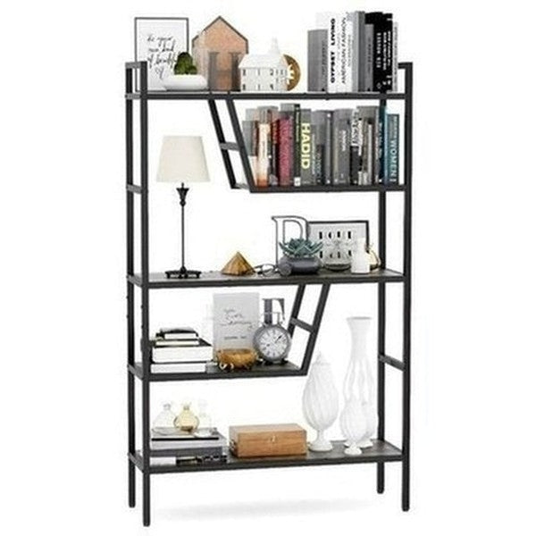 5-Tier Metal Adjustable DIY Storage Shelving Rack