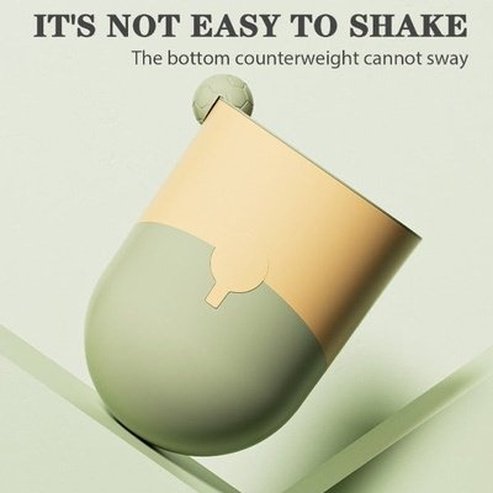 Multipurpose Tilting Waste Bin With Bag Attachment. Round multi-purpose waste bin with lid for the home. Household Cleaning. Type: Trash Cans & Wastebaskets.