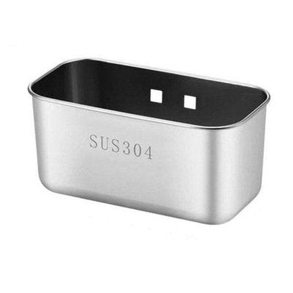 Kitchen Sink Drain Rack Square Stainless Steel Vegetable Wash Pool Home Wall Hanging Leftover Food Filter Screen. Kitchen Tools and Utensils. Colanders and Strainers