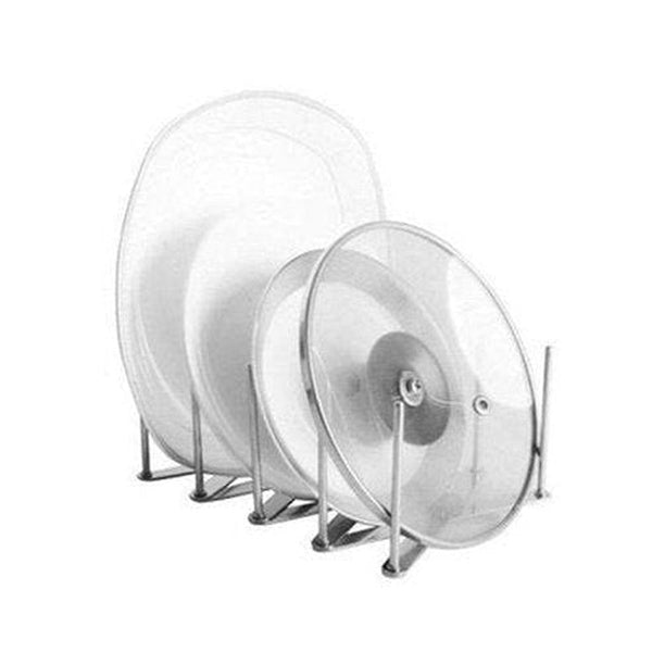 Expandable Pot Lid and Dish Organizer Holder