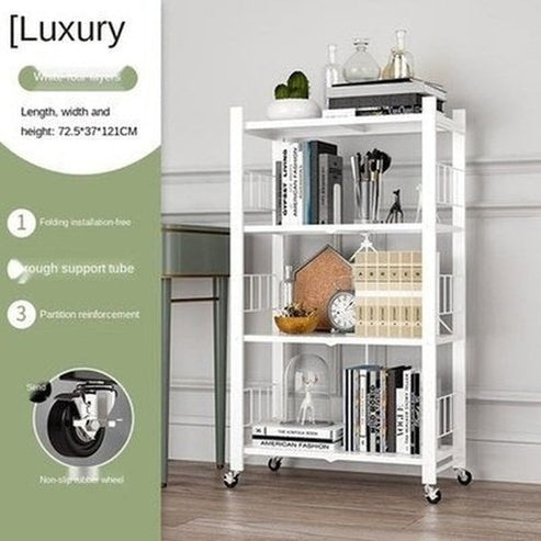 Rolling Multi-layer Storage Shelving