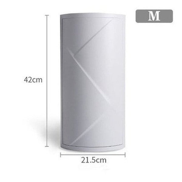 2 Layer Shower Corner Shampoo Shelf Storage 360 Rotating Wall-Mounted Shelf Shampoo Cosmetics Household Bathroom. Product Type: Bathroom Accessory Mounts.