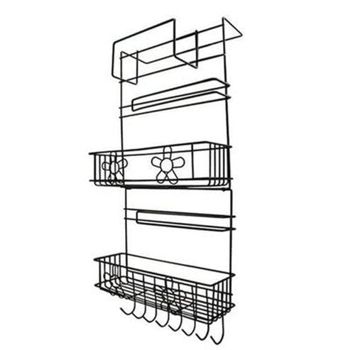6 Layer Refrigerator Spice Rack Iron Art Spice Shelf