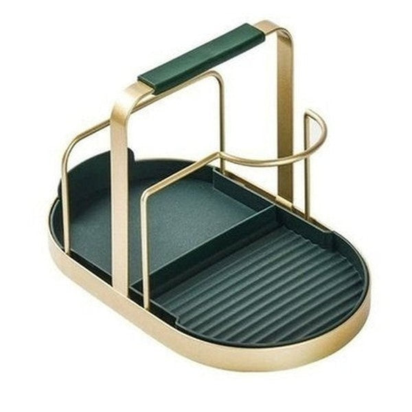 Kitchen Pot Lid Storage Rack Organizer Shelf Luxury Metal Easy Clean Spoons Pad Bracket Pot Cover Holder. Kitchen Organizers: Kitchen Utensil Holders and Racks.