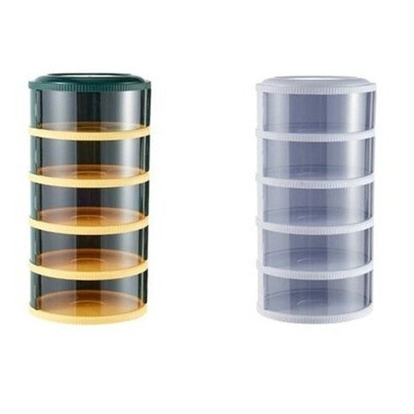 5 Layer Multifunctional Stackable Food Box With Lid