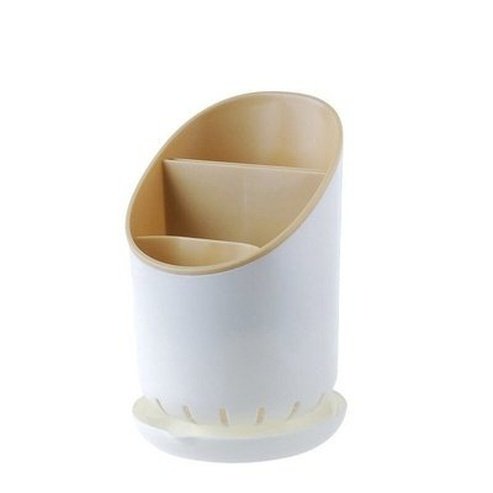 Cutlery Storage Holder Plastic Drainer Drain Containers Drying Rack Tableware Table Knife Spoon Fork Container. Kitchen Organizers. Type: Knife Blocks & Holders.