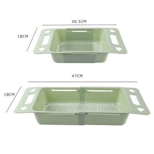 Dish Drainer Rack Kitchen Sink Colander Over Sink Shelves Collapsible Strainer Drain Basket Extendable Storage Organize. Product Type: Colanders & Strainers