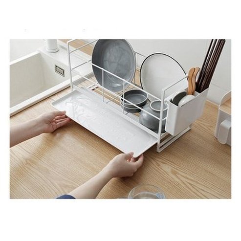 Reliable and durable kitchen tool for quick cleanups that won't take up a lot of counter space. Kitchen Tools & Utensils. Type: Dish Racks & Drain Boards.