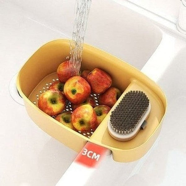 Plastic kitchen sink strainer. Waste Drainer Garbage Basket, Kitchen Sink Scourer Storage Rack. Kitchen Tools & Utensils. Type: Colanders & Strainers.