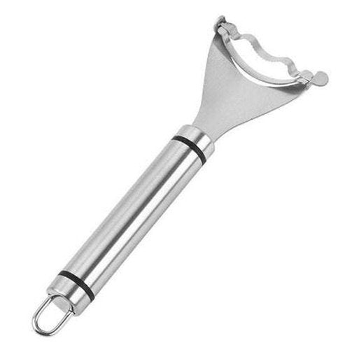 Stainless steel corn thresher, peeler and peeler