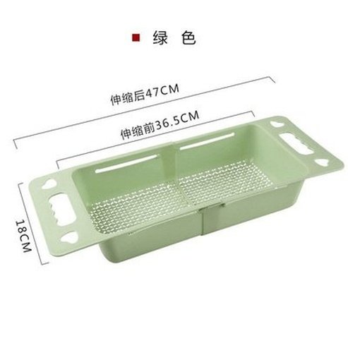 Dish Drainer Rack Kitchen Sink Colander Over Sink Shelves Collapsible Strainer Drain Basket Extendable Storage Organize. Product Type: Colanders & Strainers