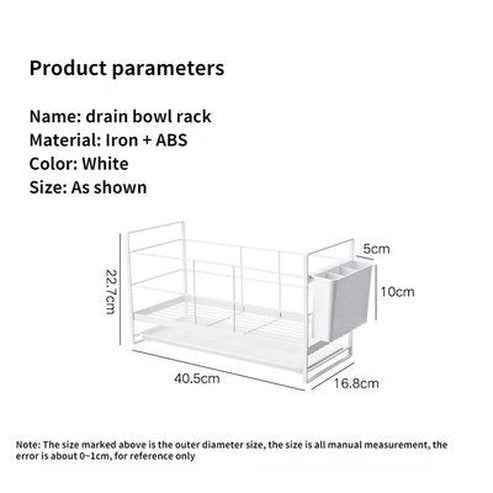 Reliable and durable kitchen tool for quick cleanups that won't take up a lot of counter space. Kitchen Tools & Utensils. Type: Dish Racks & Drain Boards.