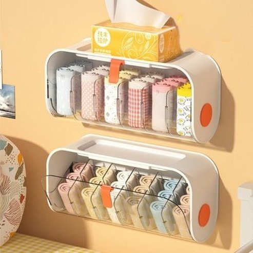 Wall-Mounted Hanging Underwear Storage Container