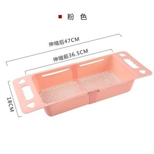 Dish Drainer Rack Kitchen Sink Colander Over Sink Shelves Collapsible Strainer Drain Basket Extendable Storage Organize. Product Type: Colanders & Strainers