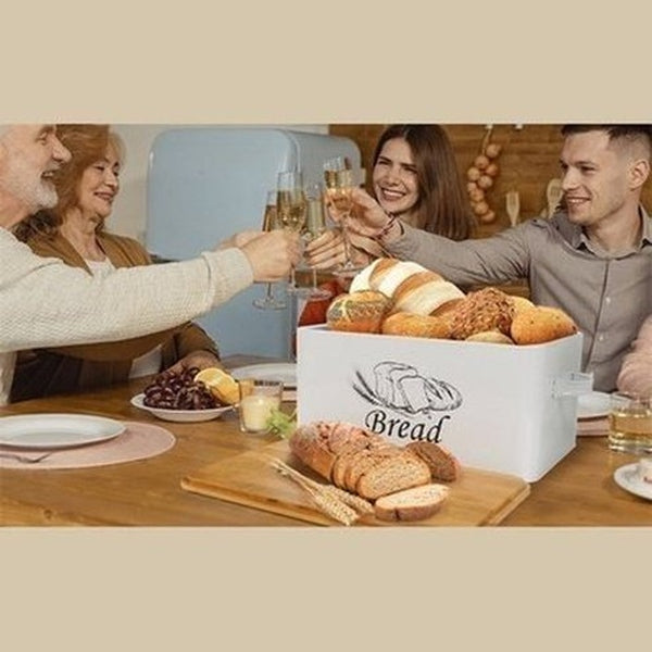 Metal Bread Box