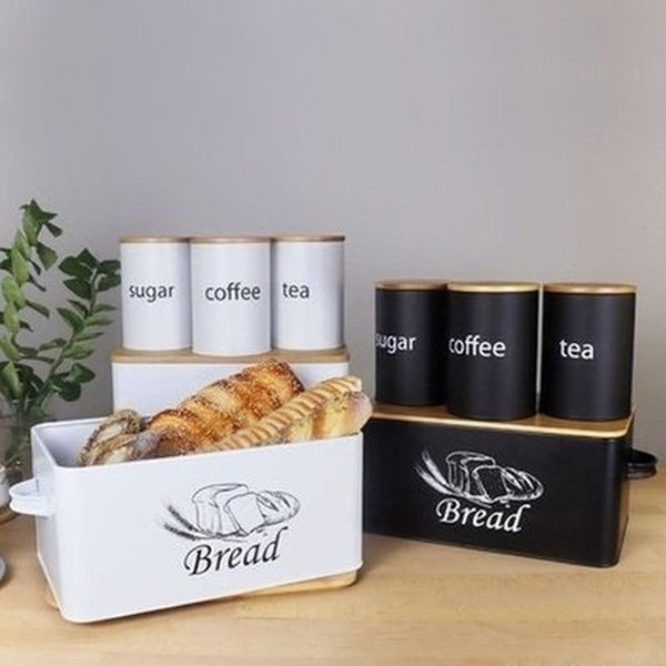 Metal Bread Box