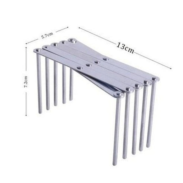 Expandable Pot Lid and Dish Organizer Holder