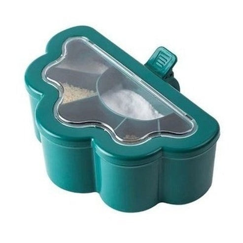 Seasoning Box 6 in 1 Sugar Bowl Salt Shaker Spice Rack