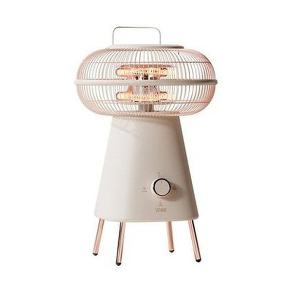 Small Solar Heater Household Energy Saving Air Heater Small Silent Carbon Fiber Heating Oven Electric Fireplace Gifts to Mother noises: Mute Use: Bedroom.