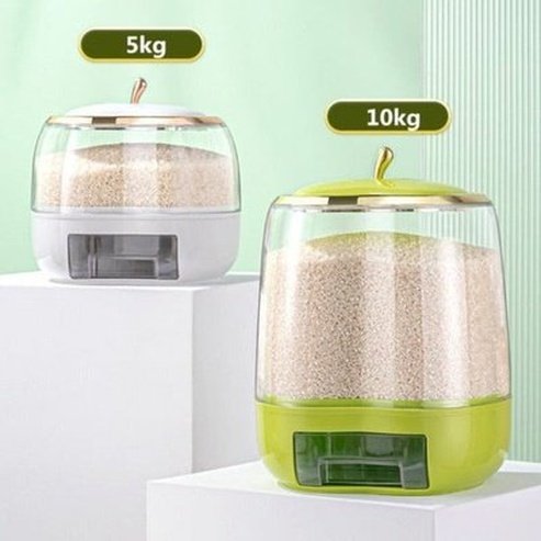 Insect-Proof Sealed Apple-Shaped Rice Storage Box