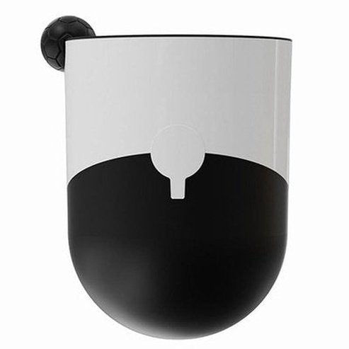 Multipurpose Tilting Waste Bin With Bag Attachment. Round multi-purpose waste bin with lid for the home. Household Cleaning. Type: Trash Cans & Wastebaskets.