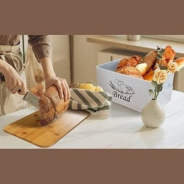Metal Bread Box