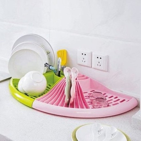 Corner Dish Drying Rack