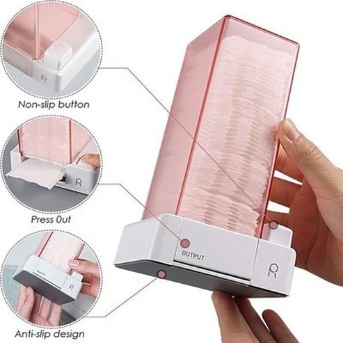 Automatic Cotton Pad Dispenser Press Type