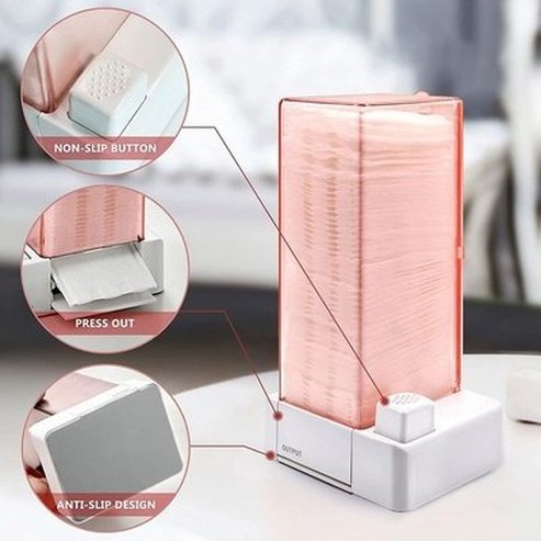 Automatic Cotton Pad Dispenser Press Type