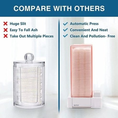 Automatic Cotton Pad Dispenser Press Type