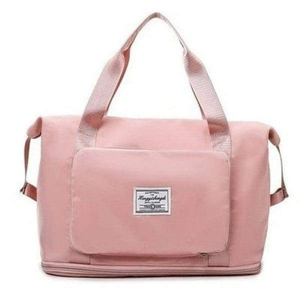 Foldable Shoulder Bag Backpacks Canvas Large Foldable Travel Crossbody Bag – Dondepiso